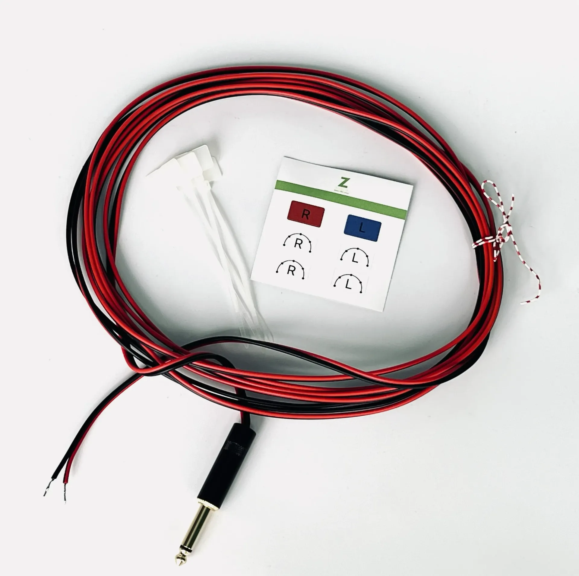 [KA018.AR08] Lautsprecherkabel, 5 m, universal, 6,3 mm Klinkenstecker mono