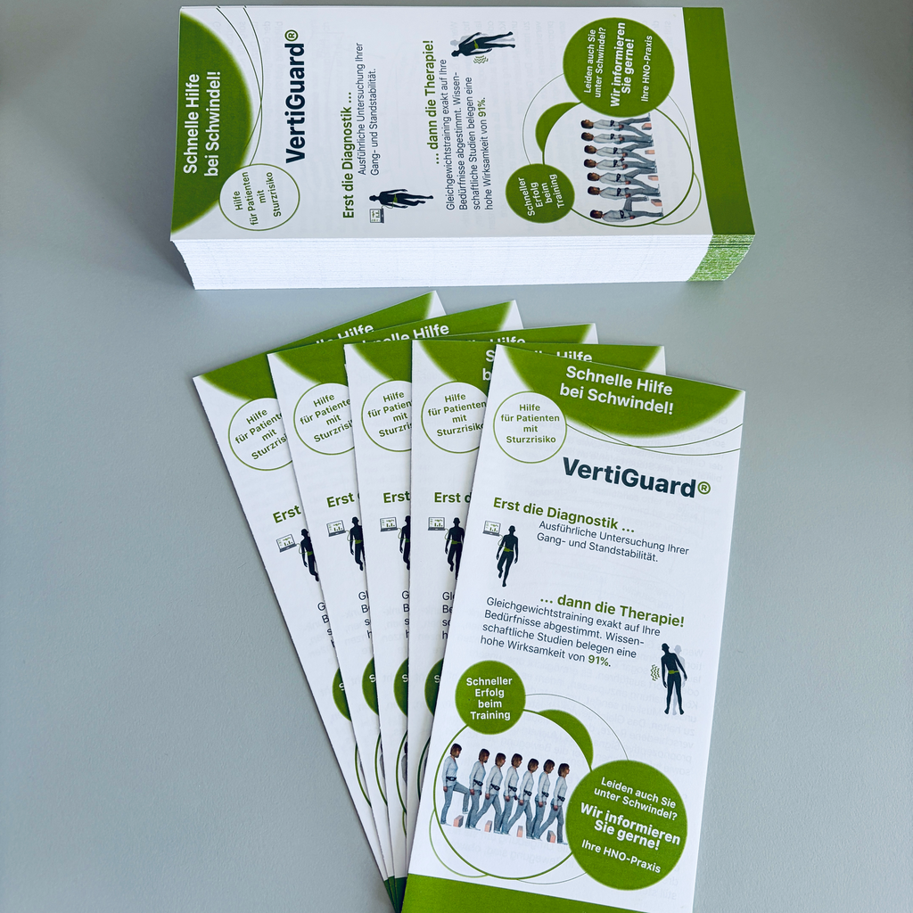 VertiGuard Patientenflyer "Stürze sind vermeidbar!" 100Stk.