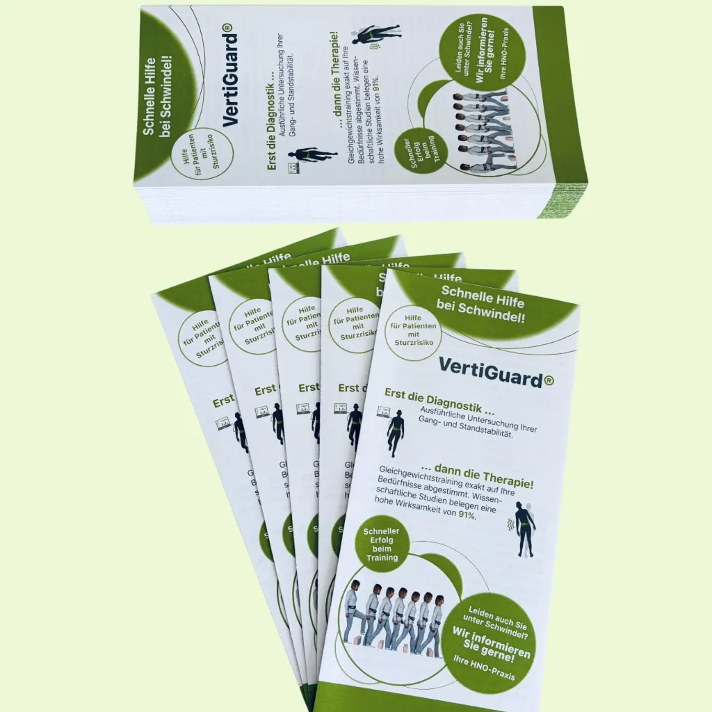 [ZB055.AR15] VertiGuard patient flyer "Stürze sind vermeidbar!" (German), 100 pcs
