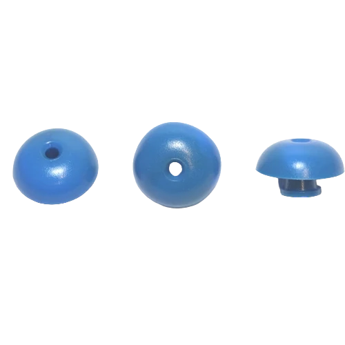 [ZB073.AR10] OAE ear tips for Titan, AT235 (with transparent probe tip), new MT10, Eclipse (with a transparent probe tip), MI24, Maico easy Tymp / 18.5 mm, blue / 10 pcs / pack