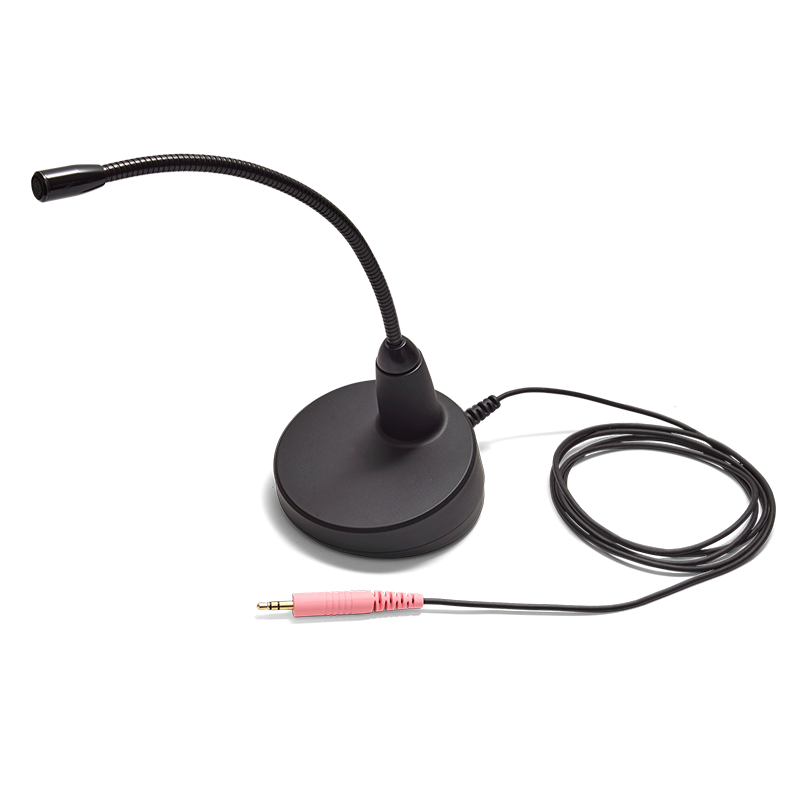 [WA018.AR04] EMS400 electret microphone (Straight)