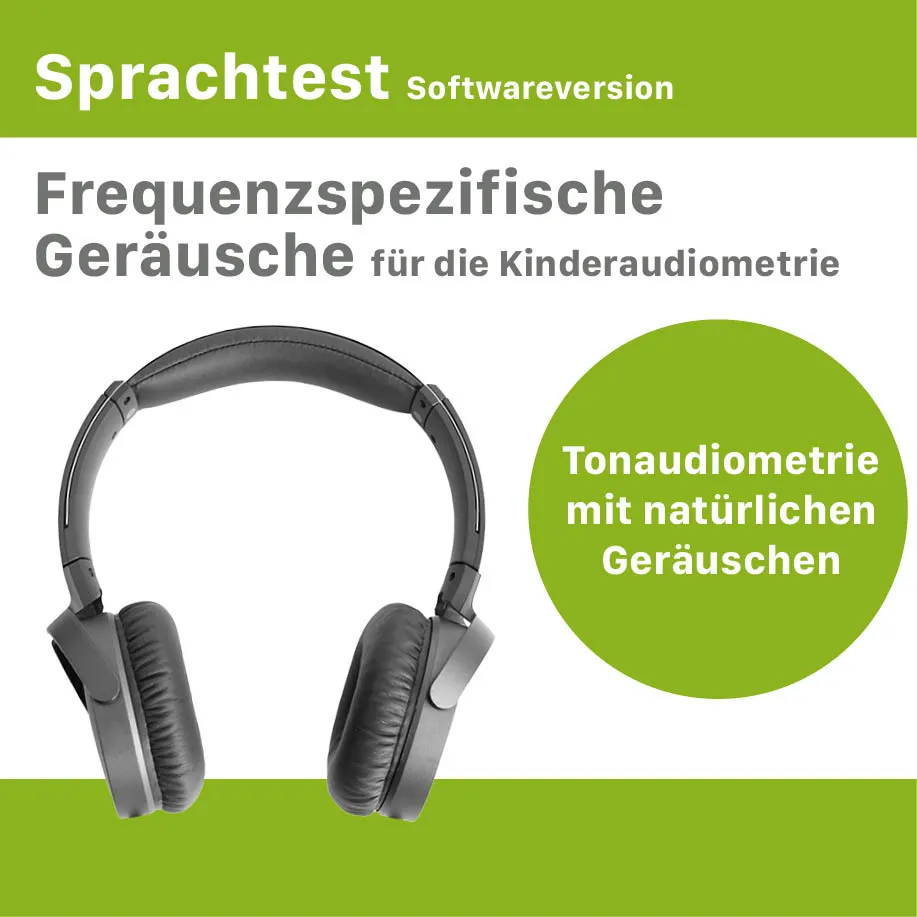 [HW120.OP08] Softwareversion - Frequenzspezifische Geräusche für die Kinderaudiometrie