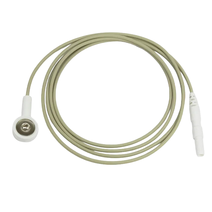 [ZB051.AR03] Electrode cable, white / 100 cm / 1.5 mm