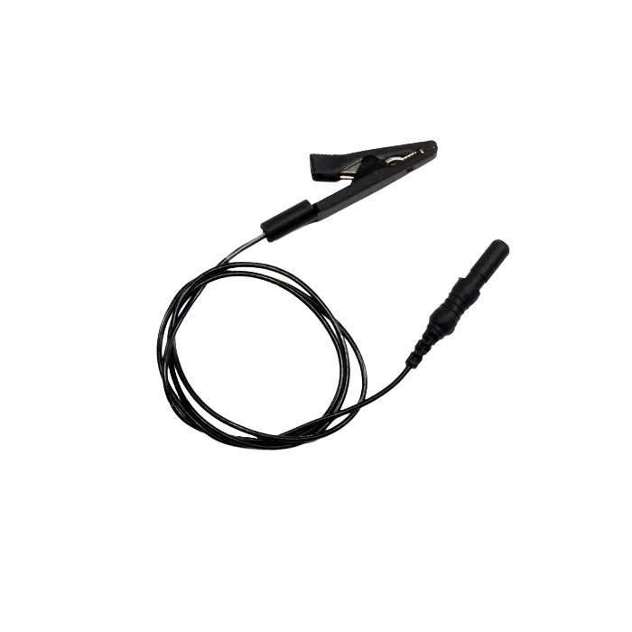 [ZB051.AR28] Sanibel electrode cable with crocodile clips, 50 cm, black