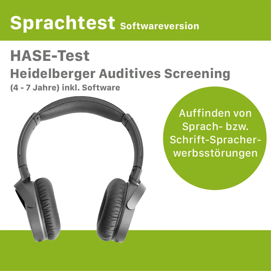 [HW120.OP12] Software version - HASE test, Heidelberg auditory screening (4 - 7 years)