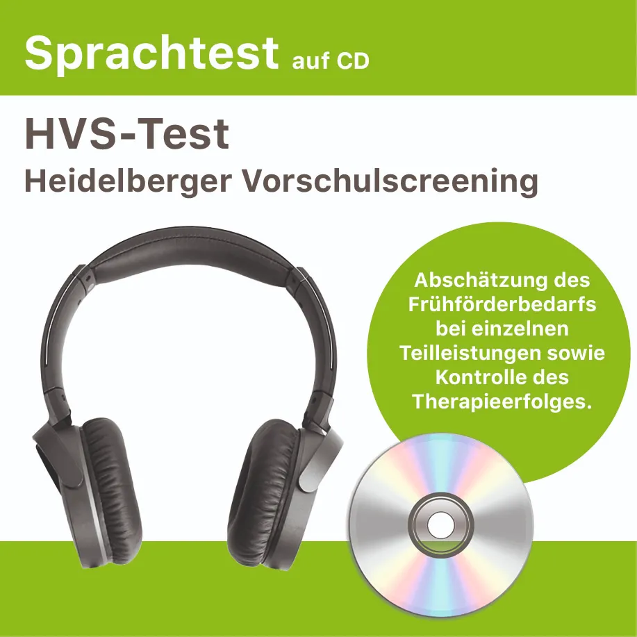 CD21 - HVS-Test Heidelberger Vorschulscreening inkl. Software